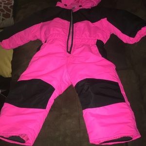 Snow coat toddler girl